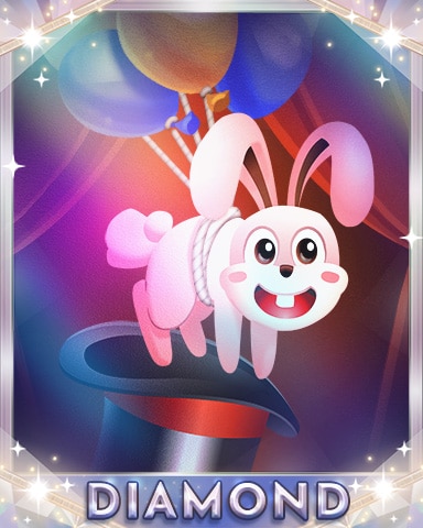 Superpop Magic Diamond Badge - Poppit! Party