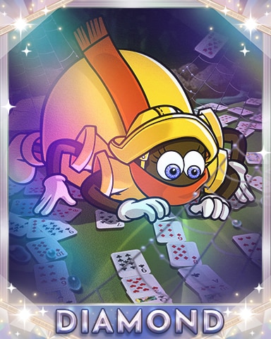 Rainy Day Spider Solitaire HD Focused on Fun Diamond Badge