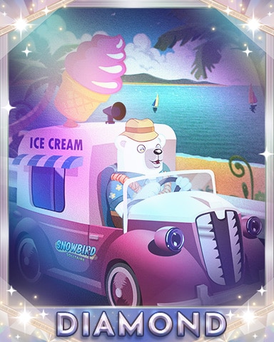 Snowbird Solitaire Polar Treats Diamond Badge