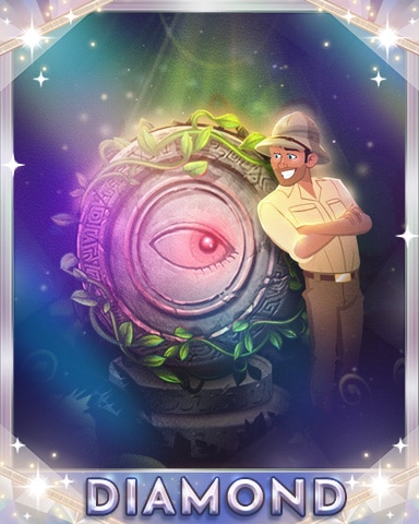 Eye-Catching Artifact Diamond Badge - Tri-Peaks Solitaire HD