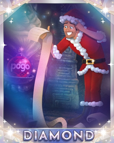 Tri-Peaks Solitaire HD Tex's Shopping List Diamond Badge