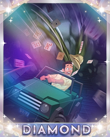 Tri-Peaks Solitaire HD Boulder Racing Diamond Badge