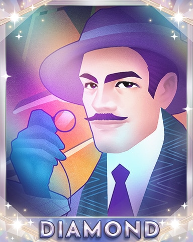 Secret Agent Diamond Badge - World Class Solitaire HD