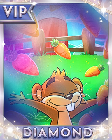 Pogo Word Whomp HD Carrot Rain Diamond Badge