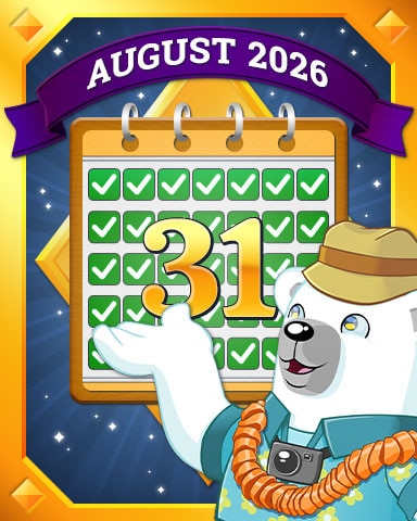 August 2026 Sign In Rewards Badge