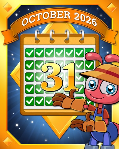 October 2026 Sign In Rewards Badge