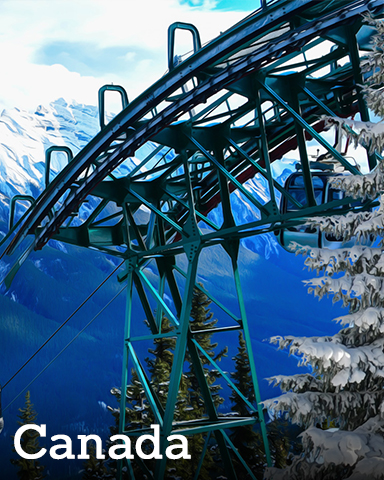 Winter Wonderland Canada Badge