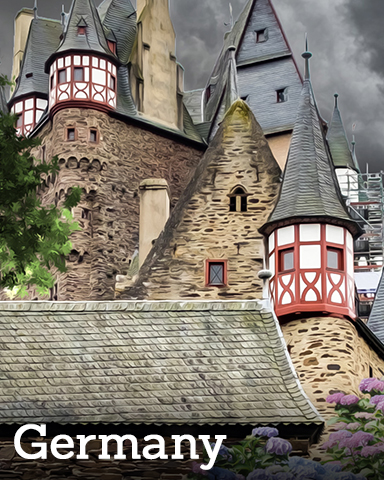 Paranormal Destinations Germany Badge