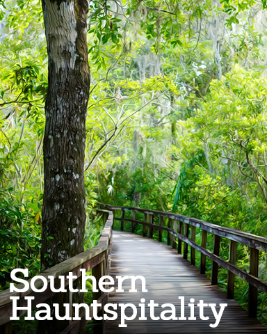 Paranormal Destinations Southern Hauntspitality Badge