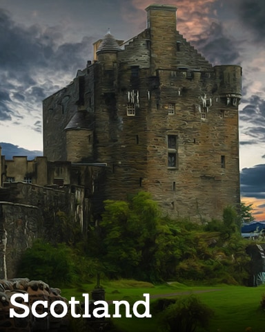 Paranormal Destinations Scotland Badge