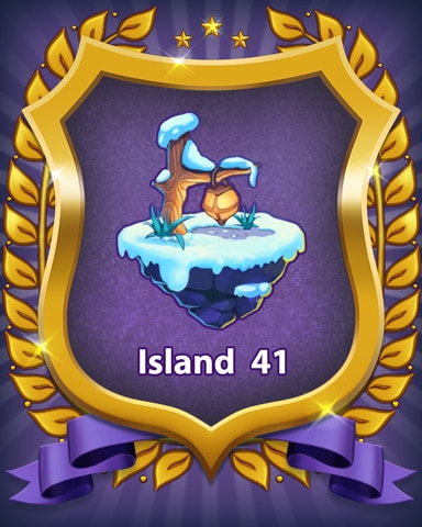 Bejeweled Stars Island 41 Badge