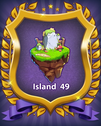 Bejeweled Stars Island 49 Badge