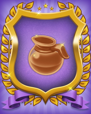 Card Scramble: Viola's Diner Dining Room Drip Badge