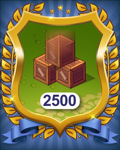 Farm Merge Valley Crates Spawned 2500 Badge