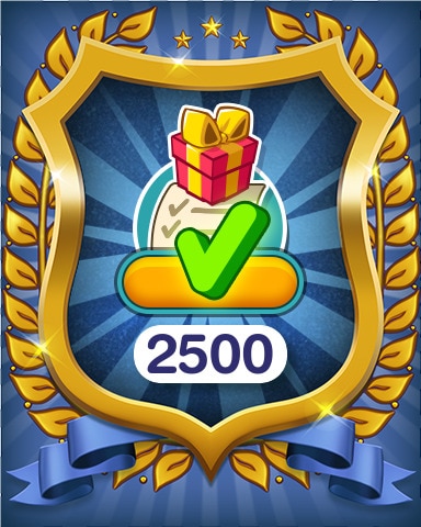 Pogo Farm Merge Valley Daily Quest Tasks Completed 2500 Badge