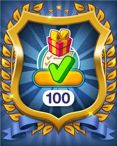 Pogo Farm Merge Valley Daily Quest Tasks Completed 100 Badge