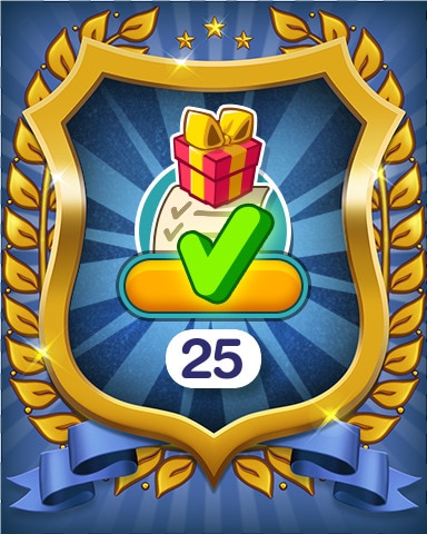 Pogo Farm Merge Valley Daily Quest Tasks Completed 25 Badge