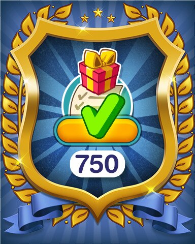 Pogo Farm Merge Valley Daily Quest Tasks Completed 750 Badge