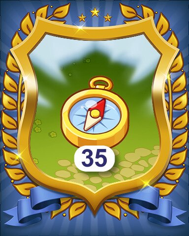 Farm Merge Valley Land Expanded 35 Badge