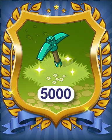 Pogo Farm Merge Valley Nature Cleared 5000 Badge