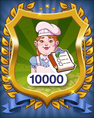 Pogo Farm Merge Valley Orders Completed 10000 Badge
