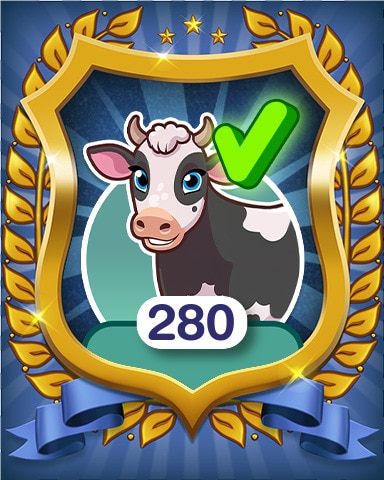 Pogo Farm Merge Valley Sticker Sets Completed 280 Badge