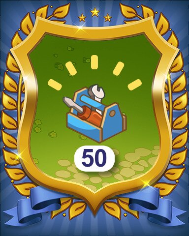 Farm Merge Valley Toolboxes Opened 50 Badge