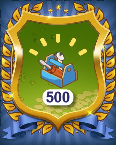 Farm Merge Valley Toolboxes Opened 500 Badge