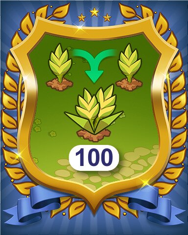 Farm Merge Valley Total Merge 100 Badge