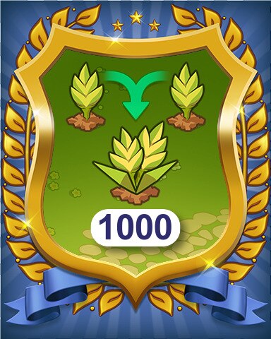 Farm Merge Valley Total Merge 1000 Badge