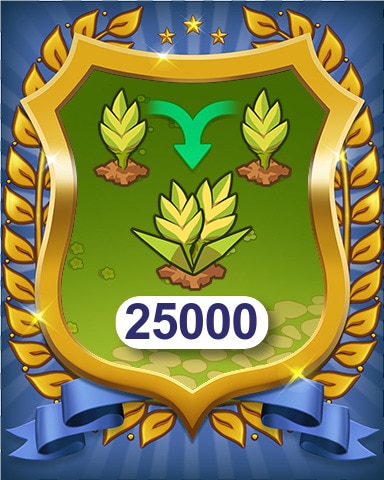 Pogo Farm Merge Valley Total Merge 25000 Badge