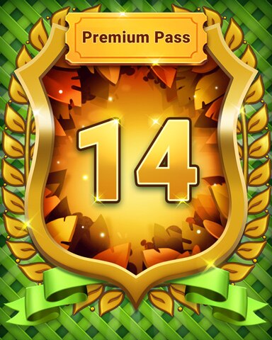 Pogo Garden Blast Aster Blooms Season Pass Badge