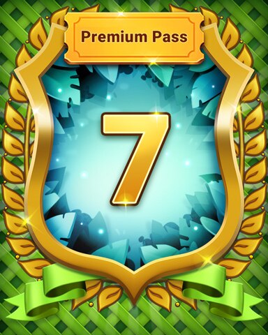 Garden Blast Blossoming Love Pass Badge