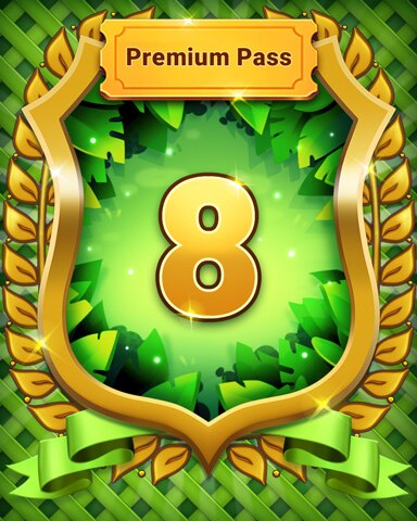 Garden Blast Lucky Clover Pass Badge