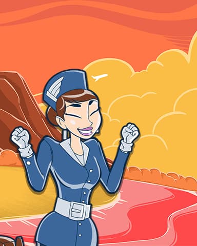 Jet Set Solitaire Honolulu, Hawaii, USA Coach Badge