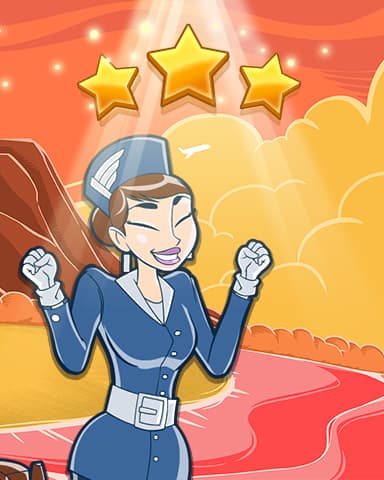 Jet Set Solitaire Honolulu, Hawaii, USA World Class Badge