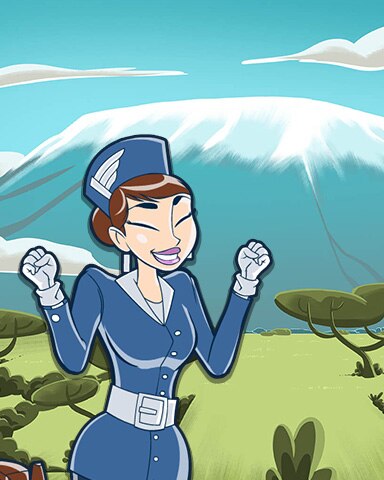 Jet Set Solitaire Kilimanjaro Coach Badge