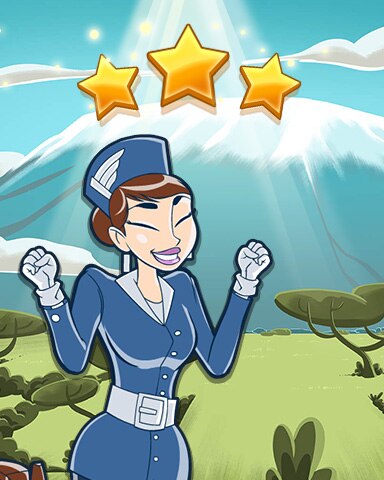 Jet Set Solitaire Kilimanjaro World Class Badge