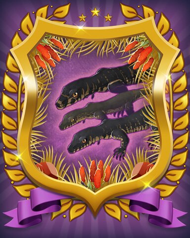Mahjong Sanctuary Goanna Badge