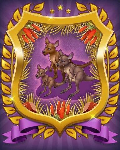 Mahjong Sanctuary Kangaroo Badge