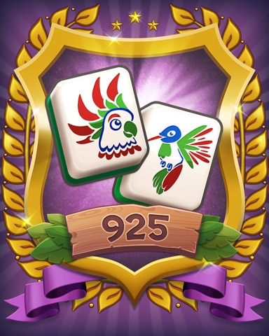 Mahjong Sanctuary Level 925 Badge