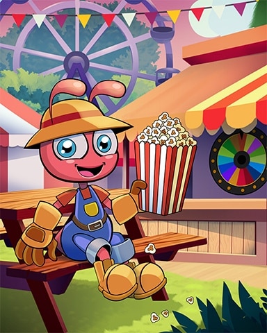 Pogo Slots Fair Popcorn Break Badge