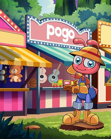 Pogo Slots Fair Event Stands Badge
