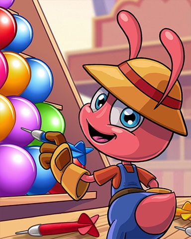 Pogo Slots Poppin' Fair Balloons Badge
