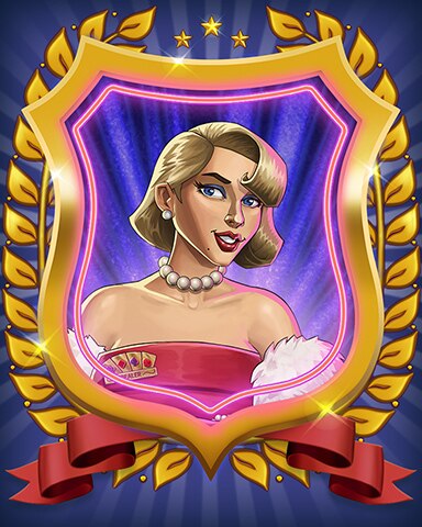 Poker Town Dealer Grace Badge