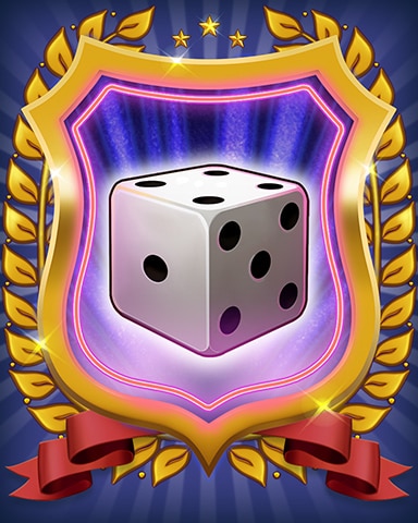 Poker Town High Roller Charm Badge