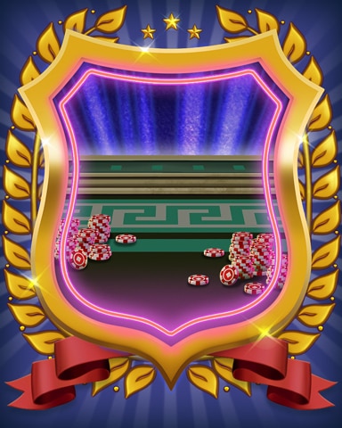 Poker Town Inn Spades Table Badge