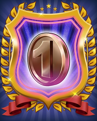 Poker Town Lucky Penny Charm Badge