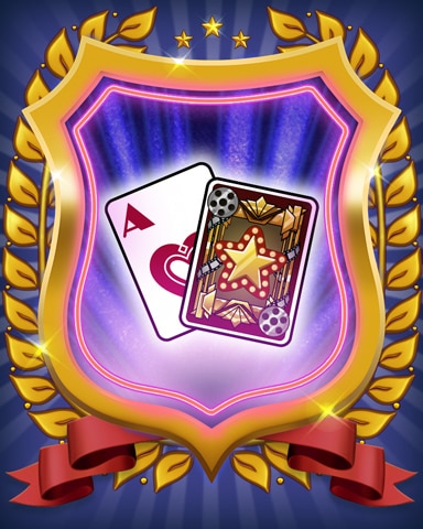 Poker Town Movie Star Deck Badge