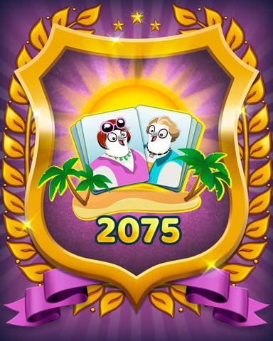 Snowbird Solitaire Level 2050 Badge